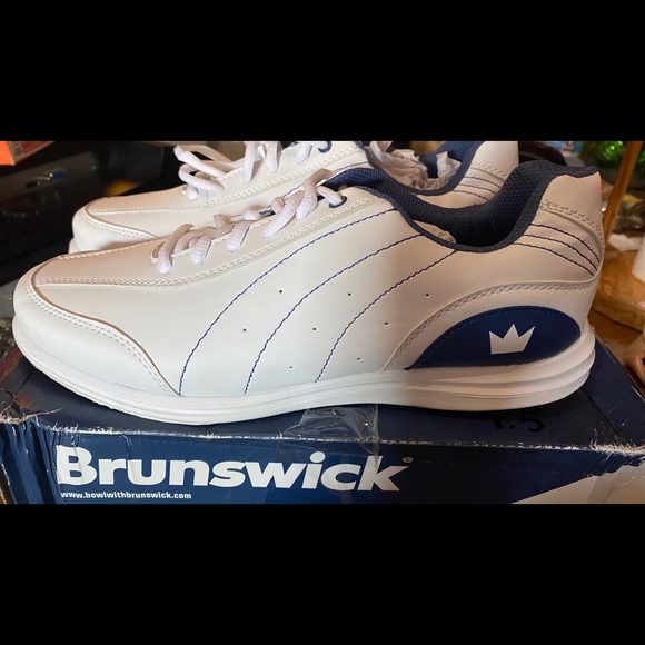 brunsw Shoes Brunswick Ladies Mystic Bowling Shoes 95 Whitenavy